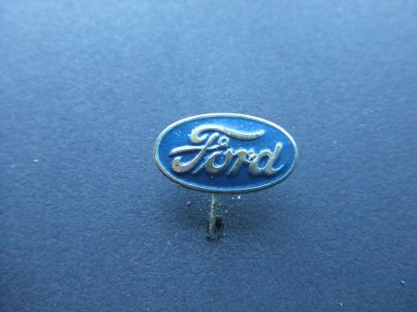 Ford auto logo zilverkleurige letters (2)